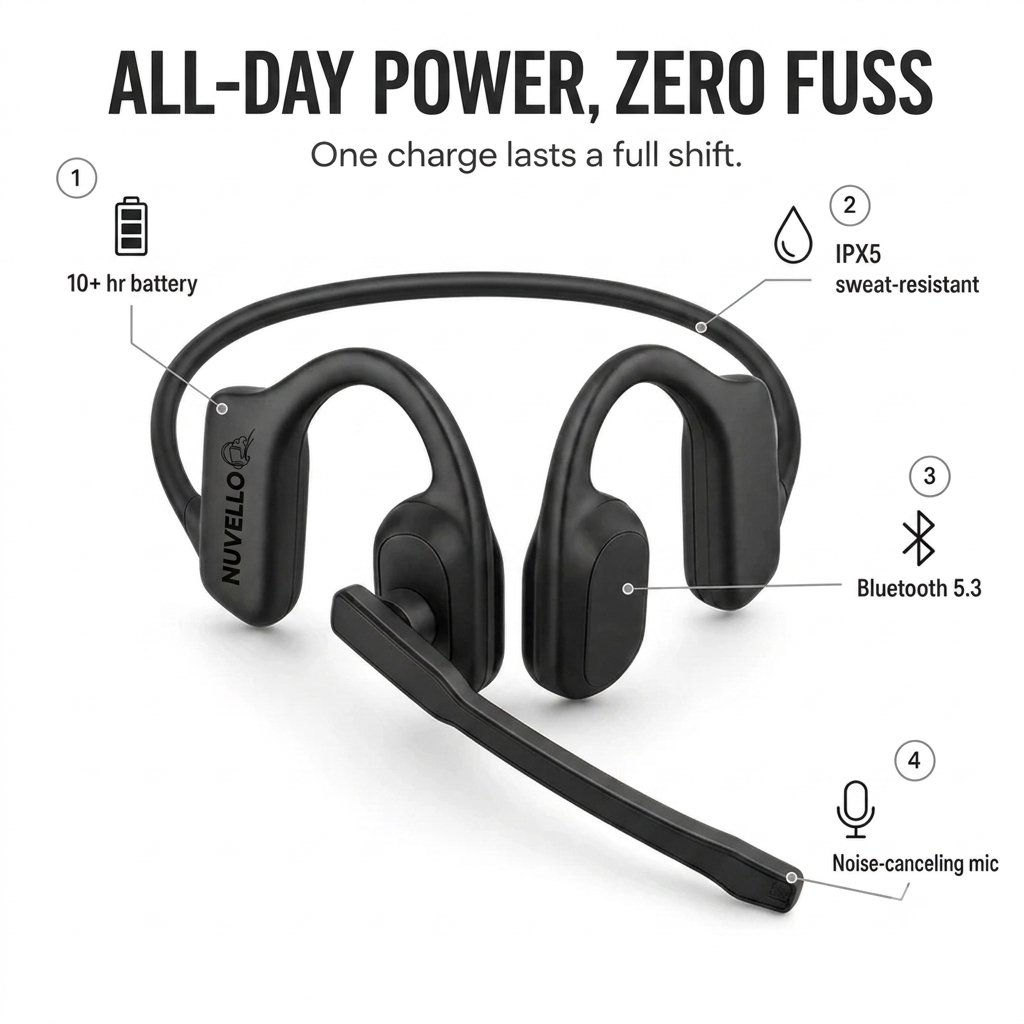 Nuvello™ RoadPro Headset