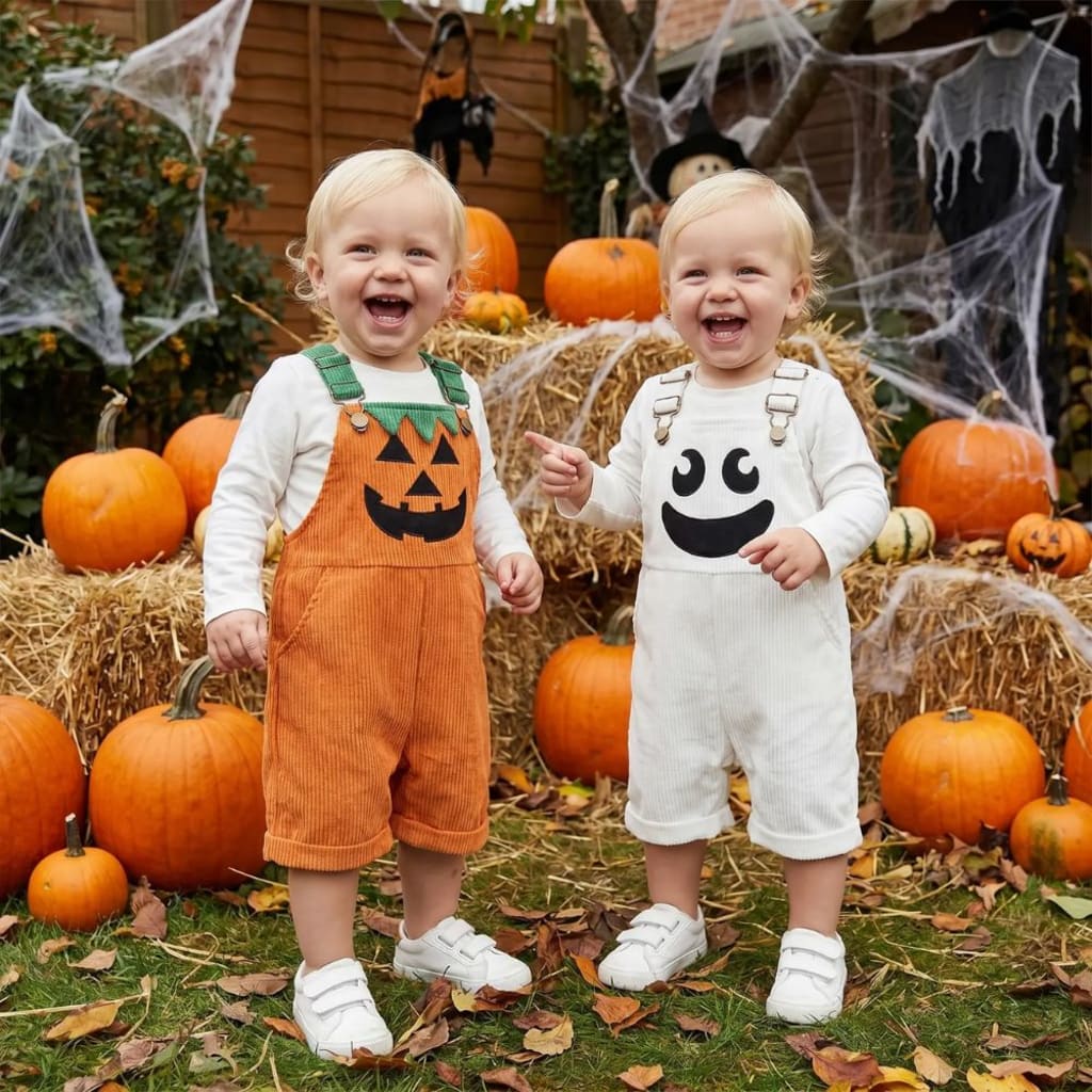 Halloween Overalls with Pockets.11