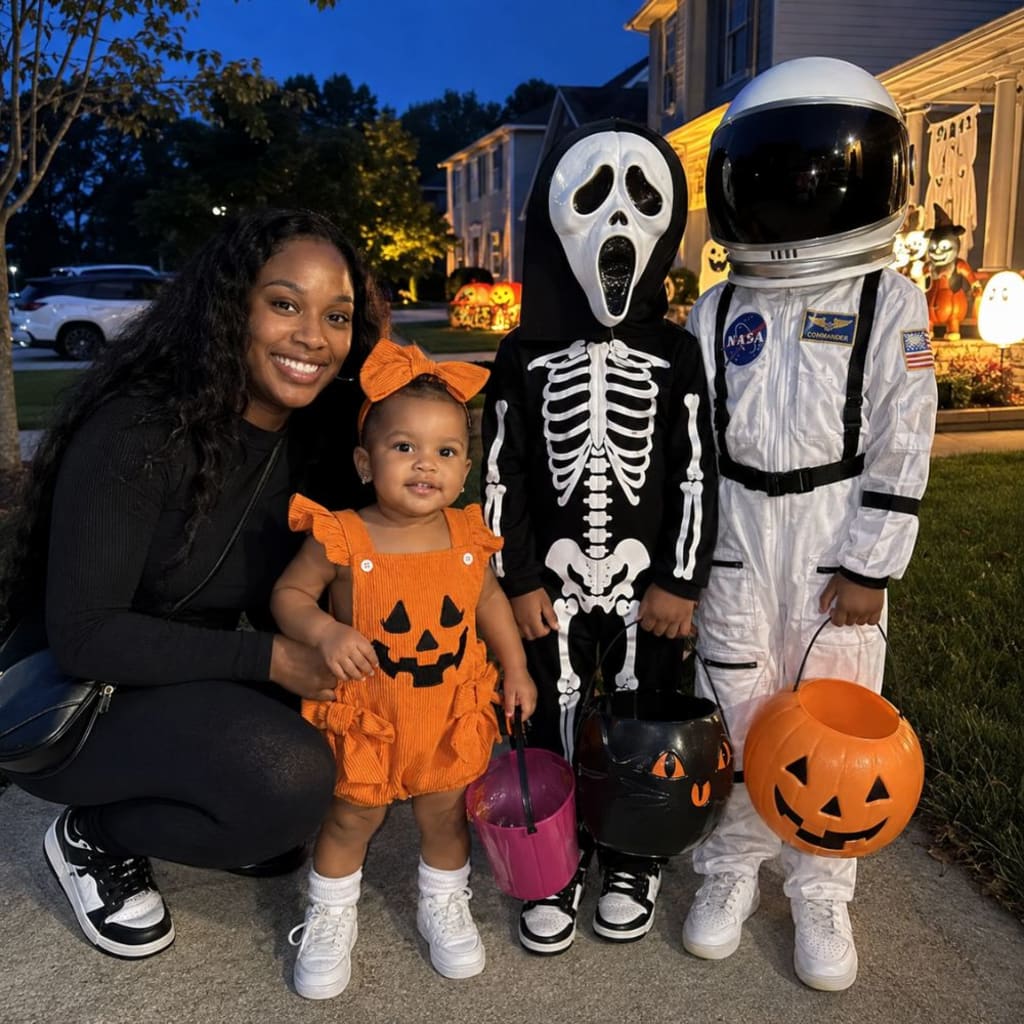 Halloween Overalls with Pockets.11