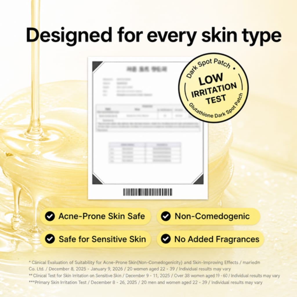 Glutathione Hydrogel 7 Dark Spot Serum Patch