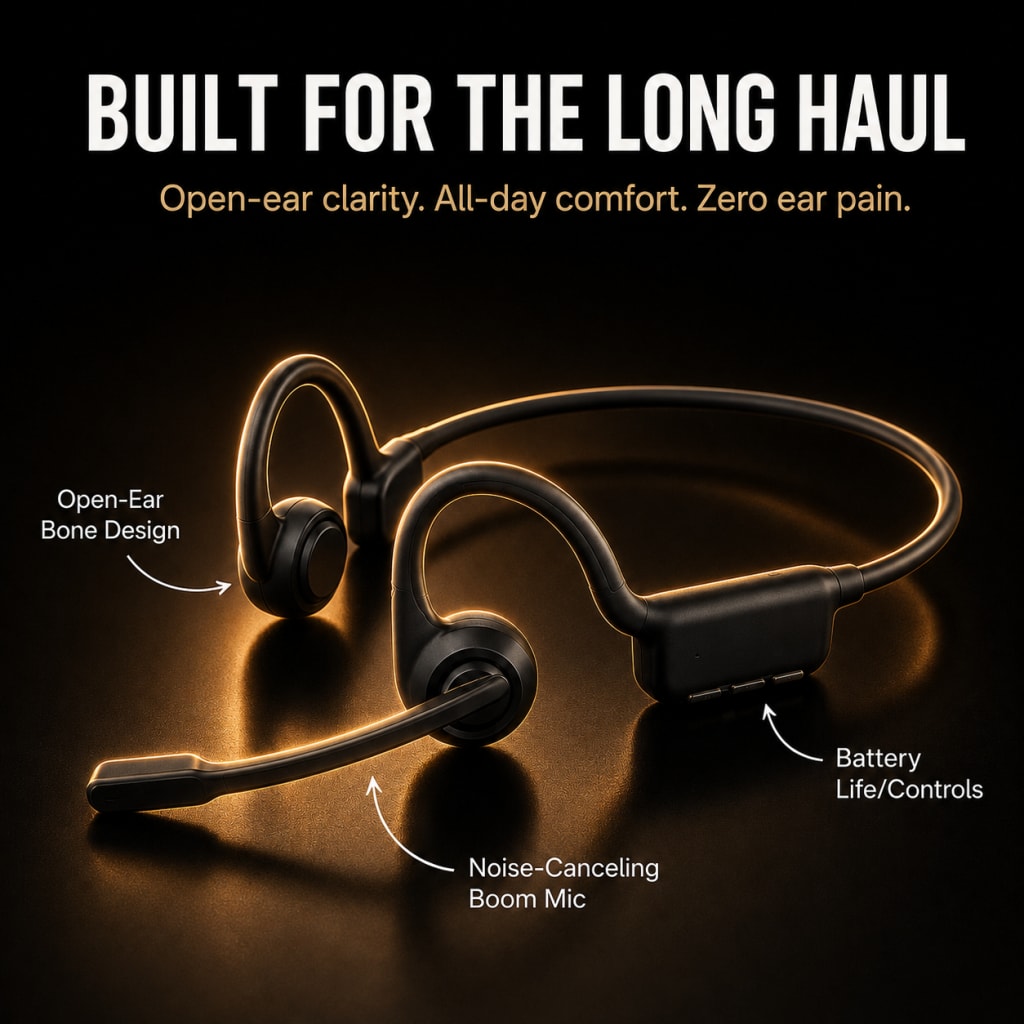 Nuvello™ RoadPro Headset